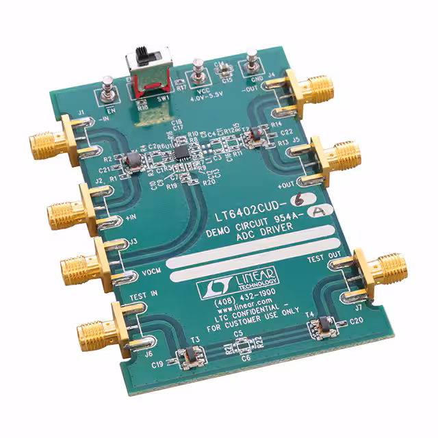 DC954A-A Analog Devices Inc.  Cartes d'évaluation - Amplificateurs opérationnels